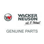 Wacker Neuson VPY1740 Single direction Vibratory Plate Manuel utilisateur