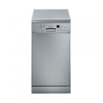 Brandt DFS1010X Free-standing dishwasher Manuel utilisateur