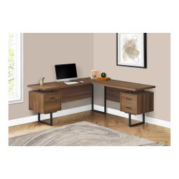 Monarch Specialties Dark Taupe Desk Guide d'installation | Fixfr