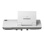 Hitachi CPAW252WNM Projector Network Guide