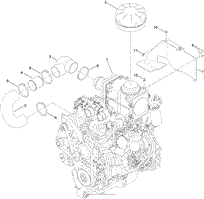 Transmission Filter Kit, RT1200 Traction Unit