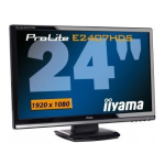 iiyama PROLITE E2407HDS Manuel utilisateur