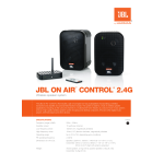 JBL ON AIR CONTROL 2.4G AW (220-240V) Manuel utilisateur