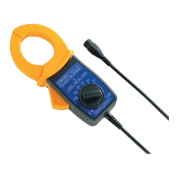 Hioki CLAMP ON PROBE 9132-50 Manuel utilisateur | Fixfr