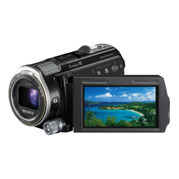 Sony HDR-CX560V Camcorder Manuel du propriétaire | Fixfr