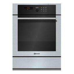 Bauknecht STH 8603 Oven Manuel utilisateur | Fixfr