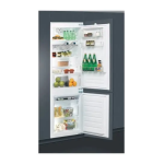 Whirlpool ART 6612/A++ Fridge/freezer combination Manuel utilisateur