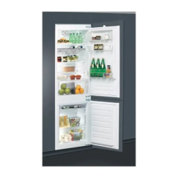 Whirlpool ART 6612/A++ Fridge/freezer combination Manuel utilisateur | Fixfr