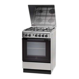 Indesit I5GG10G(X) KZ Cooker Manuel utilisateur | Fixfr