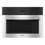 Miele DG 2740 Fours vapeur encastrable Manuel utilisateur