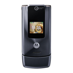 Motorola W510 Guide de l'utilisateur : AI Chat & PDF | Fixfr