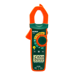 Extech Instruments MA3110 3000A True RMS AC Flex Clamp Meter Manuel utilisateur