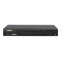 Lorex LNR6163W 4K NVR Manuel utilisateur | Fixfr