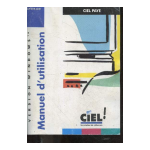 Ciel Paye 2013 Windows Manuel utilisateur