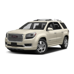 GMC Acadia 2015 Mode d'emploi | Fixfr