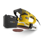 Powerplus POWX0471 ECCENTRIC SANDER 450W Manuel du propri&eacute;taire