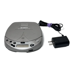 Philips AZ7433 Manuel utilisateur | Fixfr