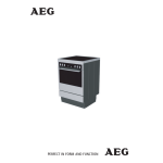 AEG F30210W Manuel utilisateur