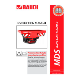 Rauch MDS 8.2 / 14.2 / 18.2 / 20.2 Mode d'emploi | Fixfr