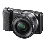 Sony &alpha; 5000 Manuel utilisateur