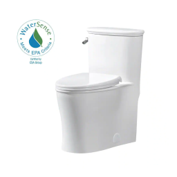 Glacier Bay GBTO203 Havenstone 1-piece 1.1/1.6 GPF Dual Flush Elongated Toilet Mode d'emploi | Fixfr