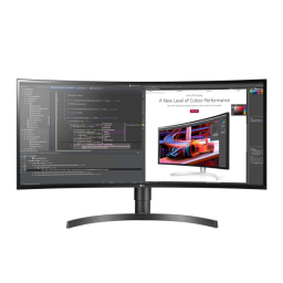 LG 34WL85C/34BL85C Moniteur LED LCD : Manuel d'utilisation | Fixfr