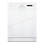 LADEN C 6342 A+ WH Dishwasher Manuel utilisateur