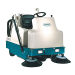 Clemas &amp; Co Tennant 6200 Ride On Sweeper Manuel utilisateur