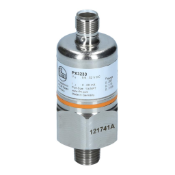 ifm PX32xx, PX34xx : Notice de Montage + Chat IA | Fixfr
