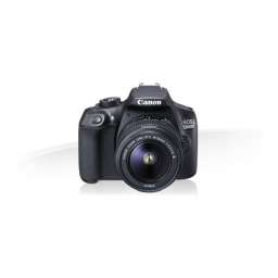 Canon EOS 1300D Manuel du propriétaire | Fixfr