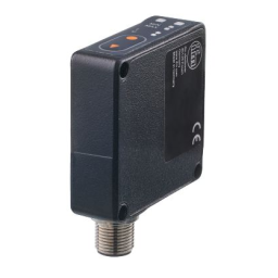 IFM OMH553 Photoelectric distance sensor Mode d'emploi | Fixfr