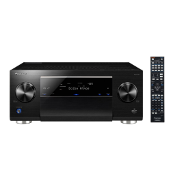 Pioneer SC-LX79 Manuel utilisateur | Fixfr