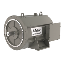 Leroy-Somer LSAH 42.3 Low voltage alternateur - Air/water heat exchanger Manuel utilisateur | Fixfr
