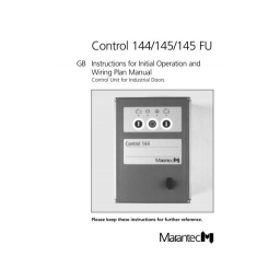 Marantec Control 123 Owner's Manual | Fixfr