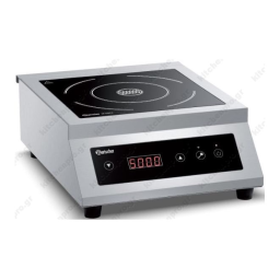 Bartscher 105922 Induction cooker IK 50TC Mode d'emploi | Fixfr