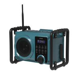 Denver WRB-50 Worksite FM Radio Manuel utilisateur | Fixfr