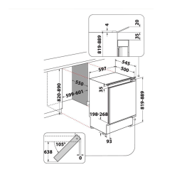 HOTPOINT/ARISTON BTSZ 1632/HA 1 Refrigerator Manuel utilisateur | Fixfr