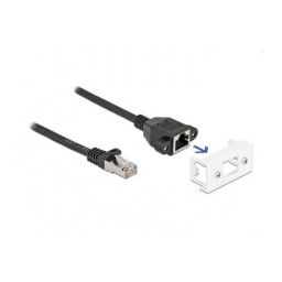 DeLOCK 87018 Cable RJ45 plug to RJ45 plug Fiche technique | Fixfr