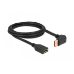 DeLOCK 87081 DisplayPort extension cable male 90&deg; upwards angled to female 8K 60 Hz 2 m Fiche technique