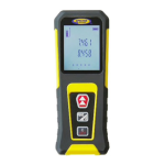 Spectra Precision QM10 Laser Distance Meter Mode d'emploi