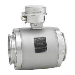 Endres+Hauser Flowmeter Proline Promag H Manuel utilisateur | Fixfr