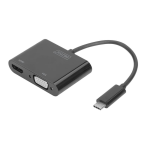 Digitus DA-70858 USB Type-C&trade; - HDMI + VGA Adapter Manuel du propri&eacute;taire