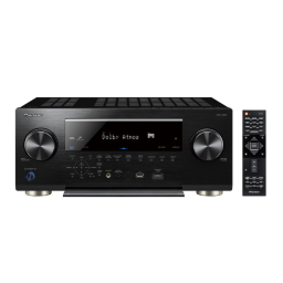 Pioneer VSX-LX503 Manuel utilisateur | Fixfr