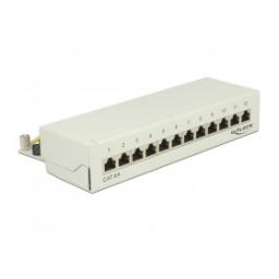 DeLOCK 43384 19″ Fibre Patch Panel 24 port SC Simplex violet Fiche technique | Fixfr