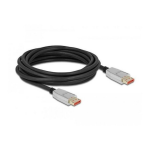 DeLOCK 87087 DisplayPort extension cable male 90&deg; downwards angled to female 8K 60 Hz 1 m Fiche technique