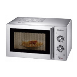 SEVERIN MW 7849 Manuel utilisateur | Fixfr