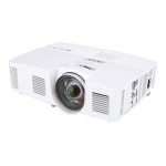 Acer H6517ST Projector Manuel utilisateur