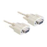 Delock 84169 C&acirc;ble Serial Null Modem + Chat IA
