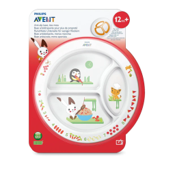 Avent SCF702/00 Avent Assiette à compartiments 12 mois et + Manuel utilisateur | Fixfr