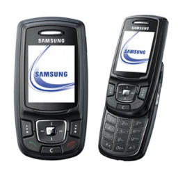 Samsung SGH-E370 Manuel utilisateur | Fixfr